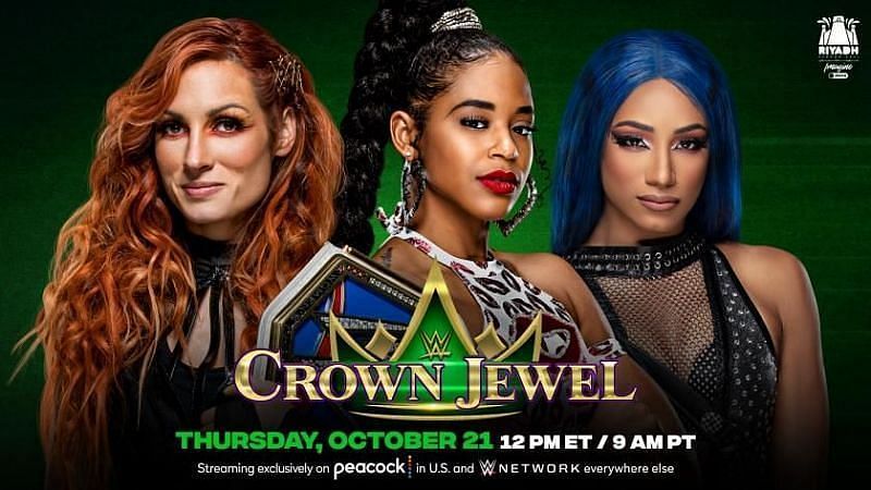WWE Crown Jewel 2021 में हुआ शानदार ट्रिपल थ्रेट मैच