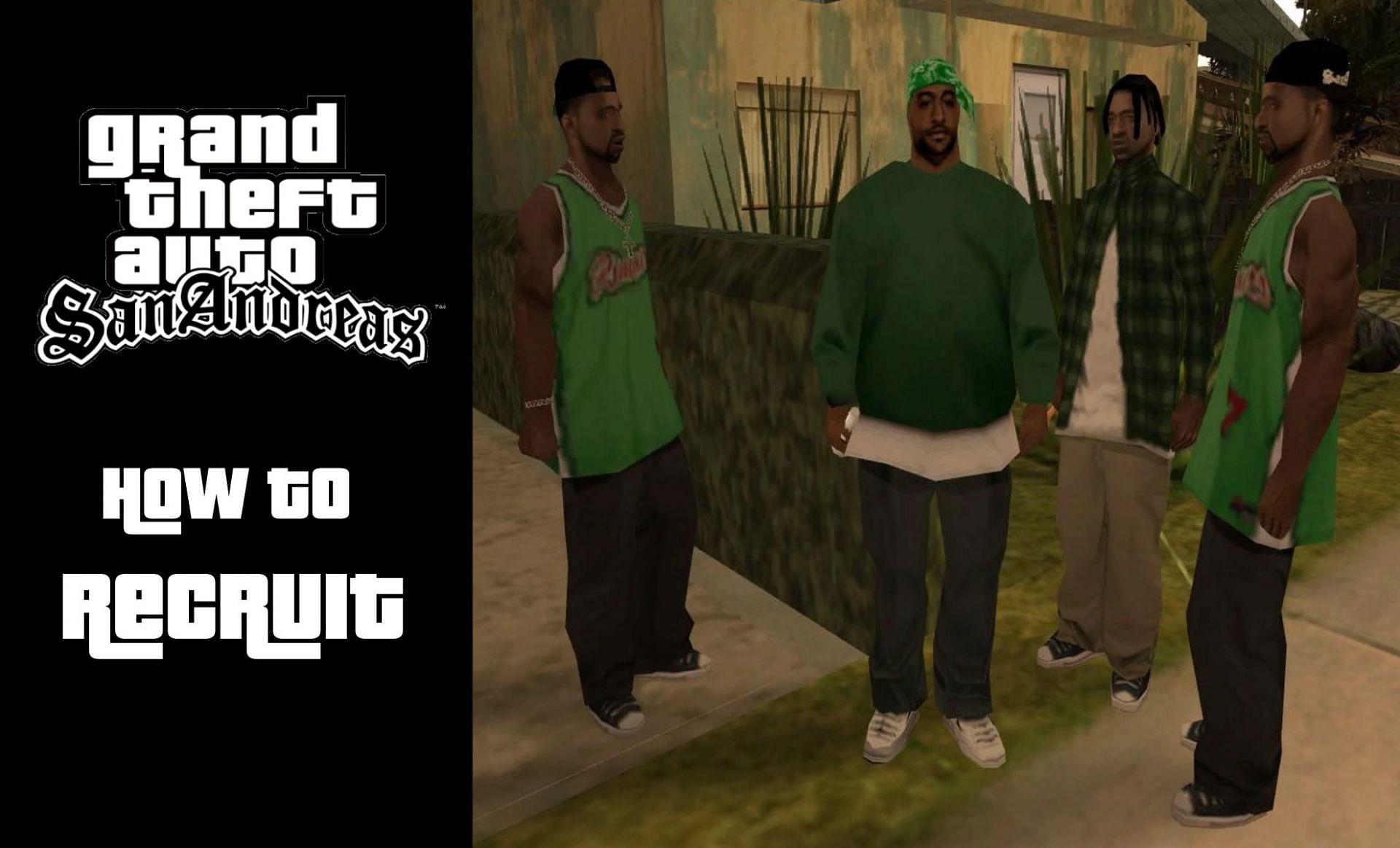 recruit gta san andreas