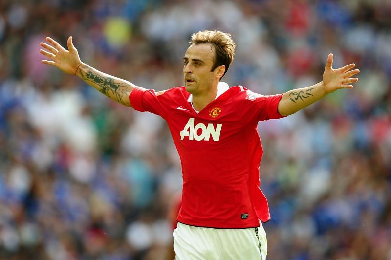 Only Harry Kane and Alan Shearer have more hat-tricks in a single season than Berbatov