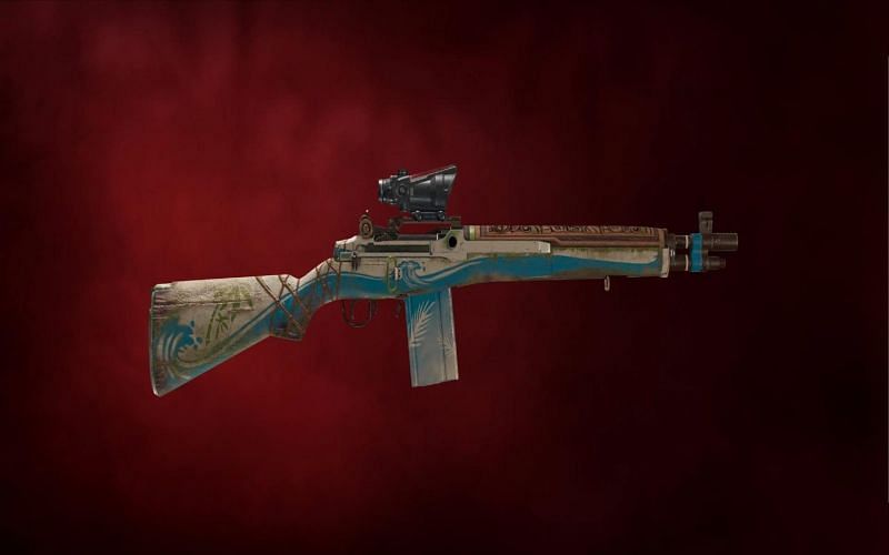 The Surf &amp; Turf Rifle in Far Cry 6 (Image via Ubisoft)