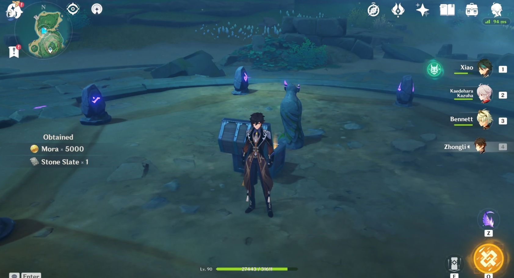 All Stone Slate locations in Genshin Impact's Tsurumi Island