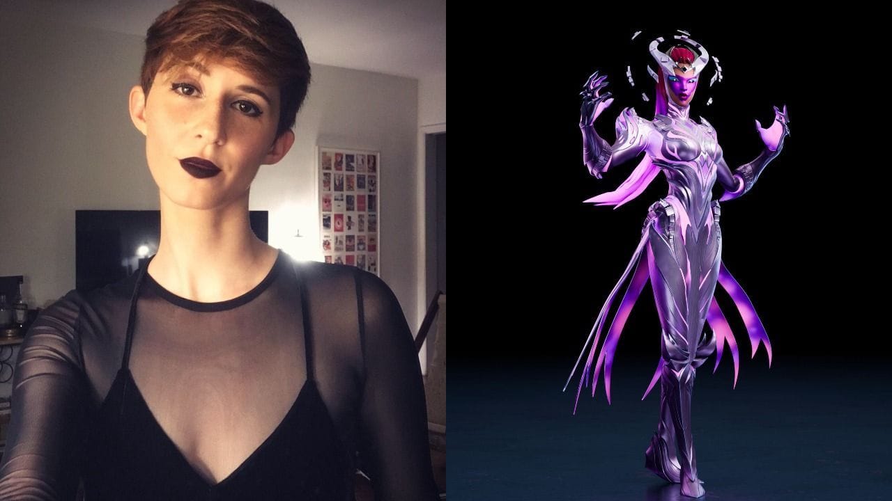 Who is the voice actor for Cube Queen in Fortnite Chapter 2 Season 8?