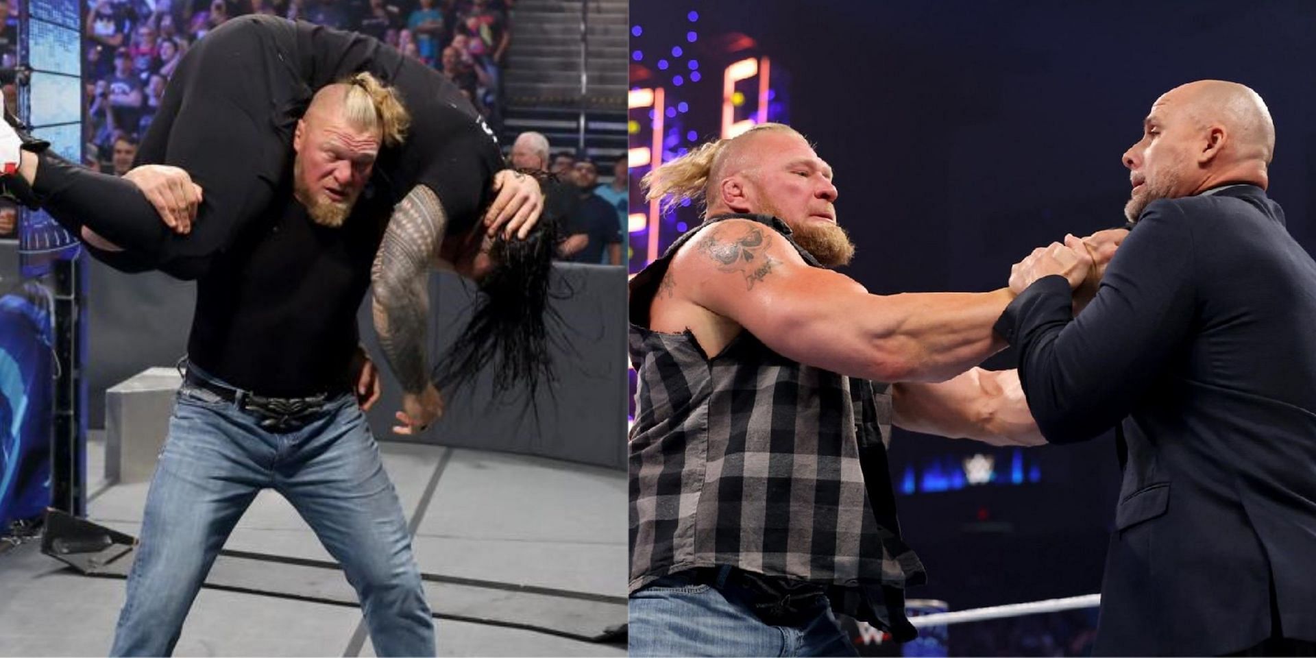 WWE SmackDown में ब्रॉक लैसनर को सस्पेंड किया गया