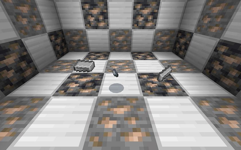 how to get iron in minecraft flat world