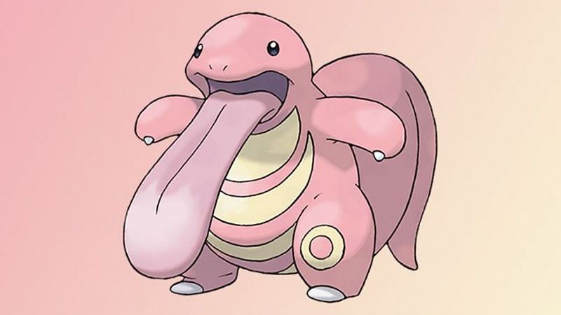 Official artwork for Lickitung in the main series Pokemon games. (Image via The Pokemon Company)