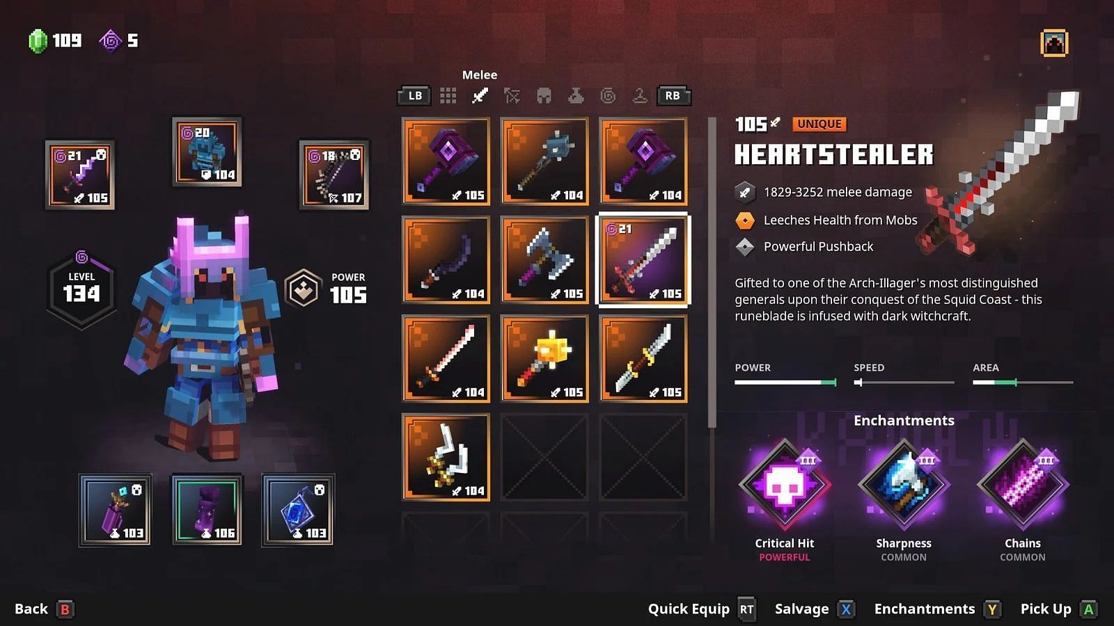 How To Get Heartstealer In Minecraft Dungeons