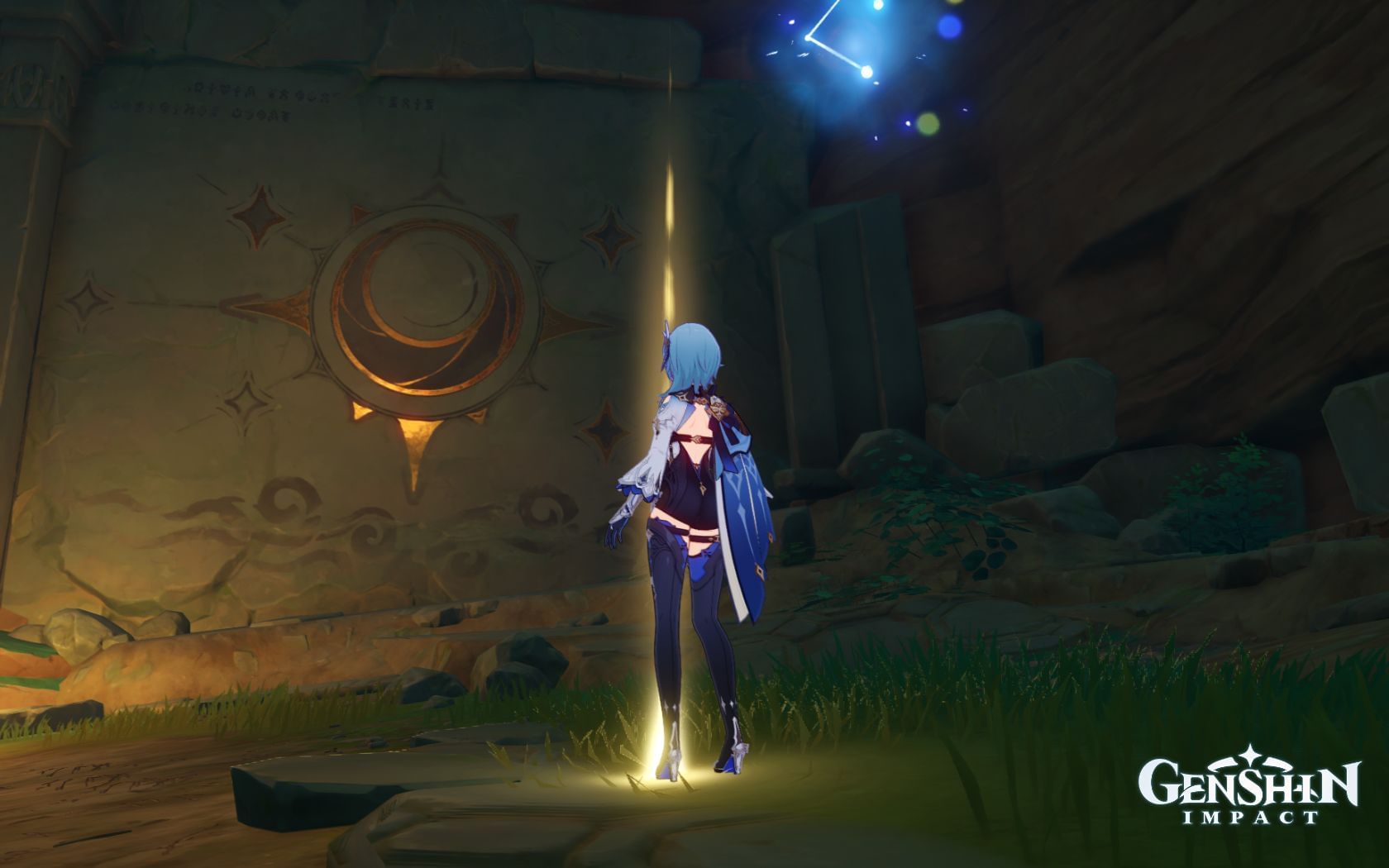 Take a photo of the ruin murals quest in Genshin Impact All 6