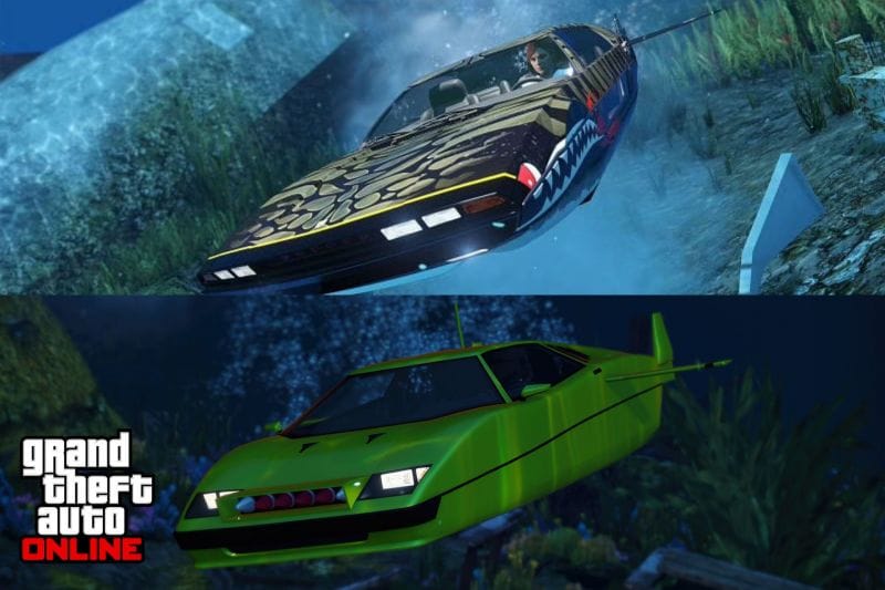 Are there any GTA Online cars that can drive underwater?