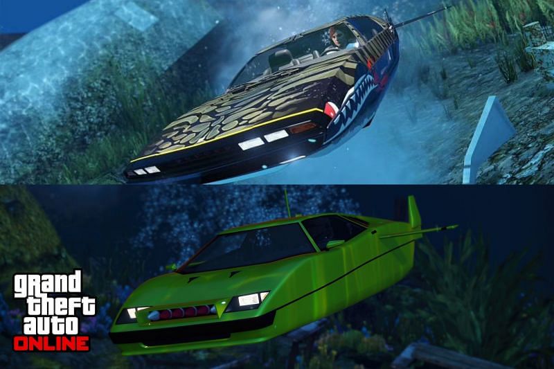 what car can drive underwater in gta 5