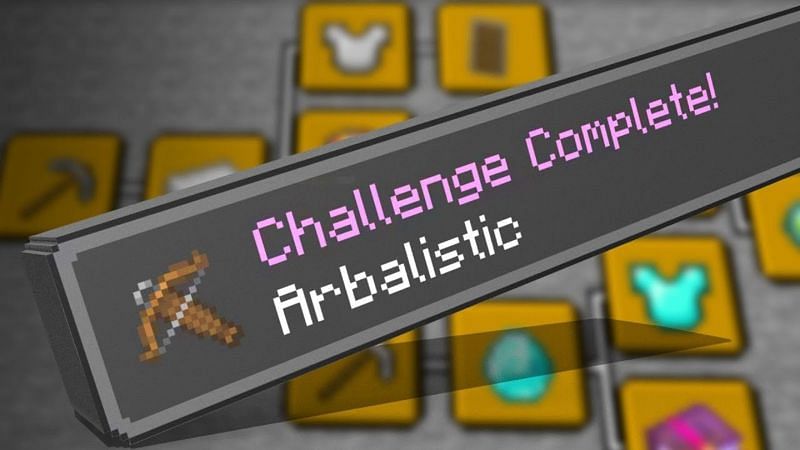 Arbalistic is a hidden advancement within Minecraft (Image via Mojang/Youtube user OMGCraft)