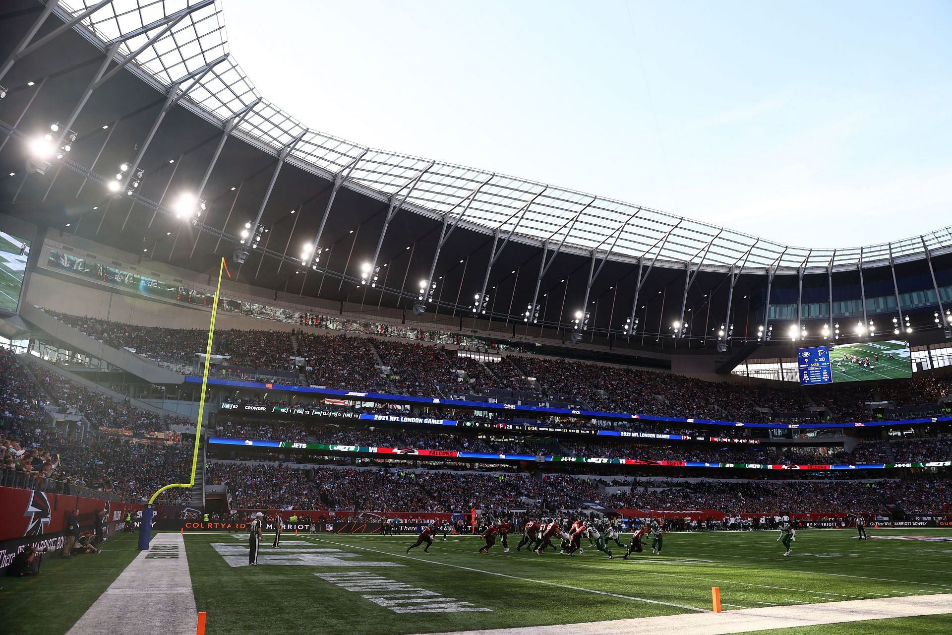 New York Jets v Atlanta Falcons at Tottenham Hotspur Stadium