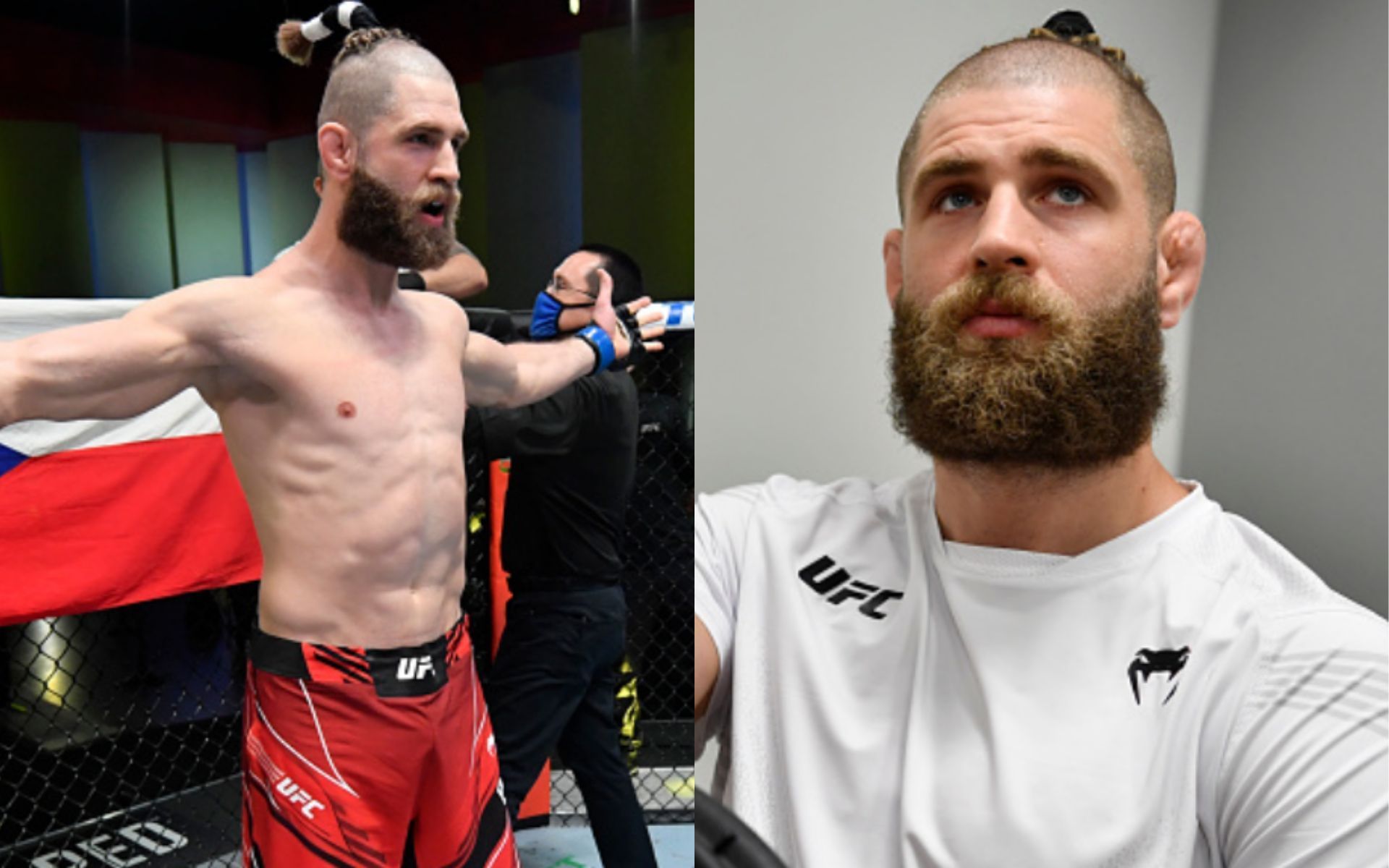 UFC 267 Jiri Prochazka shows off brand new hairstyle as he