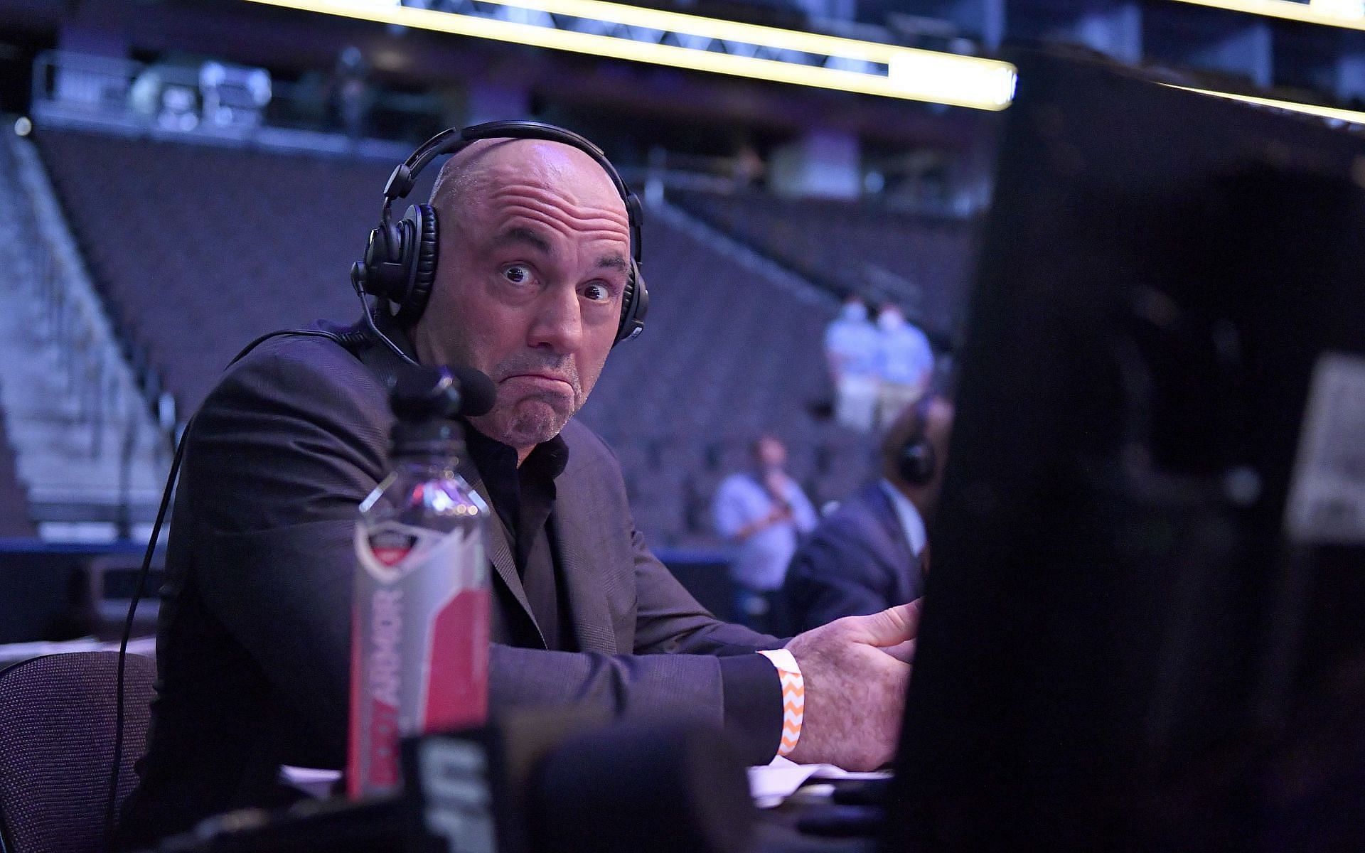 UFC color commentator and podcast host Joe Rogan.