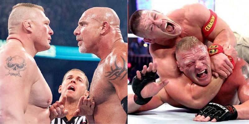 WWE के कुछ सुपरस्टार्स ब्रॉक लैसनर की बुरी हालत कर चुके हैं