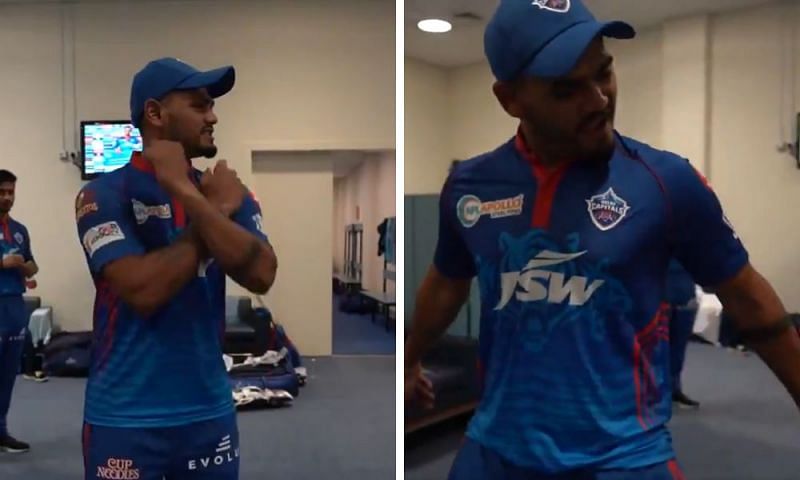 Ipl 2021 [watch] Ripal Patel Celebrates Dcs Victory Over Csk By