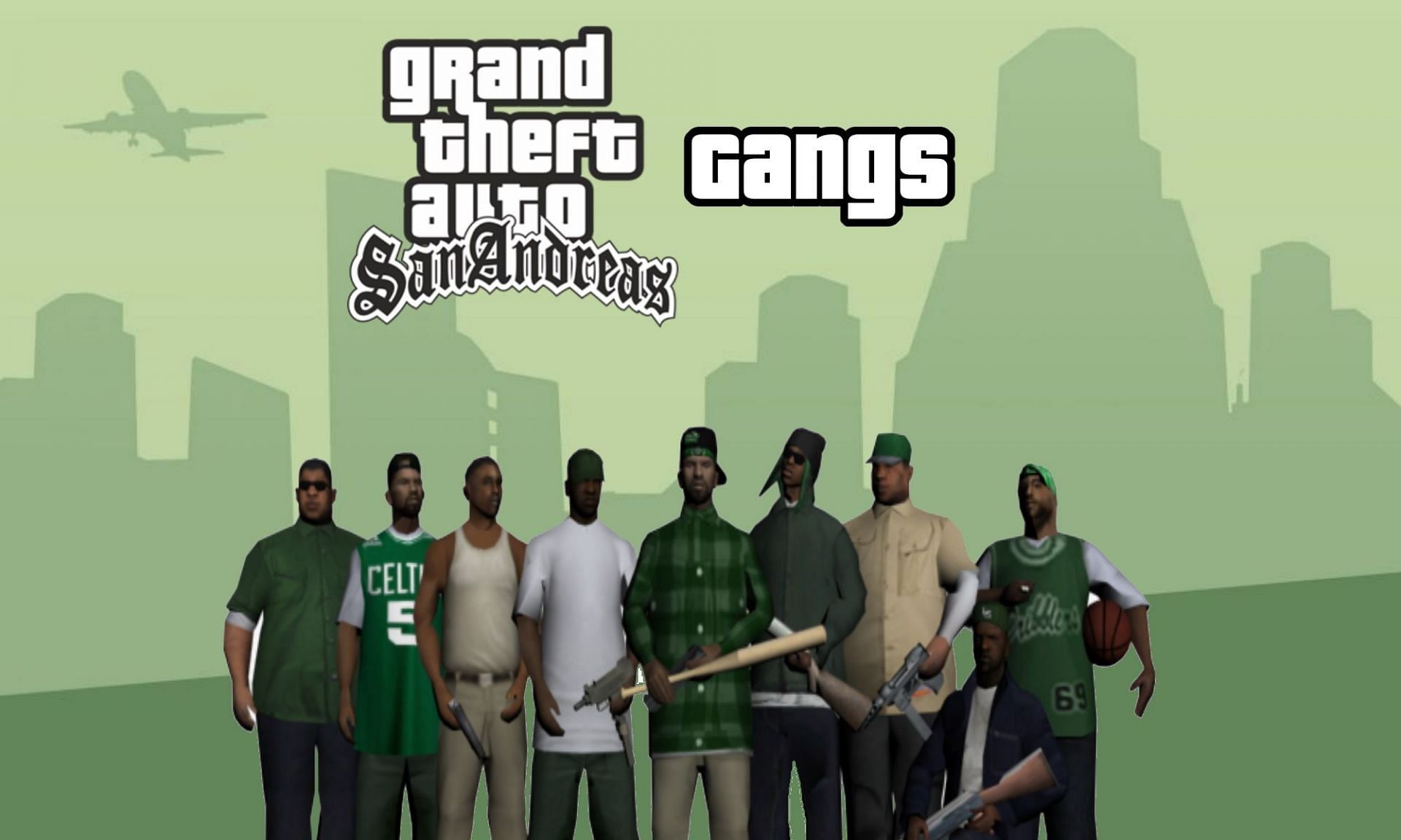 all gangs in gta san andreas