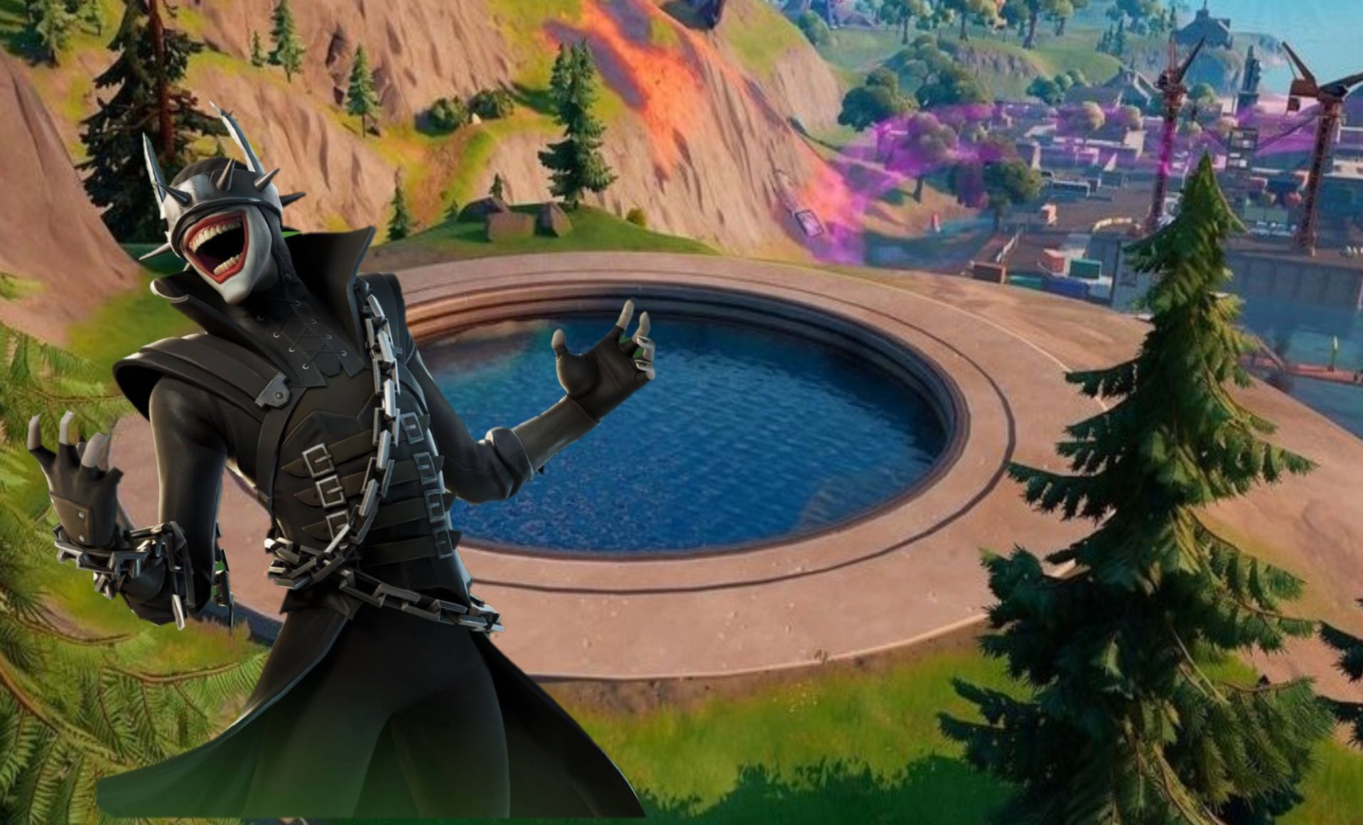 Fortnite Chapter 2 Season 8 The Grotto is likely turning into Bat Cave