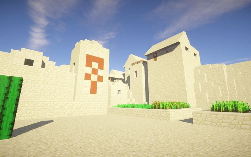 Desert temples are just one type of temple in Minecraft. (Image via Mojang).