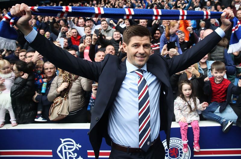 Gerrard has enjoyed an excellent time at Rangers
