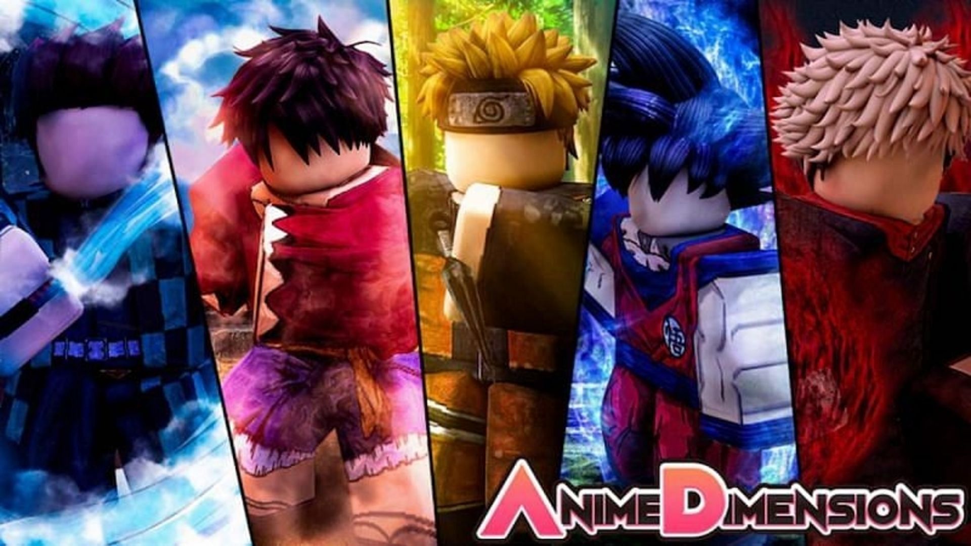 Not all Anime Dimensions characters are created equally. (Image via Roblox)