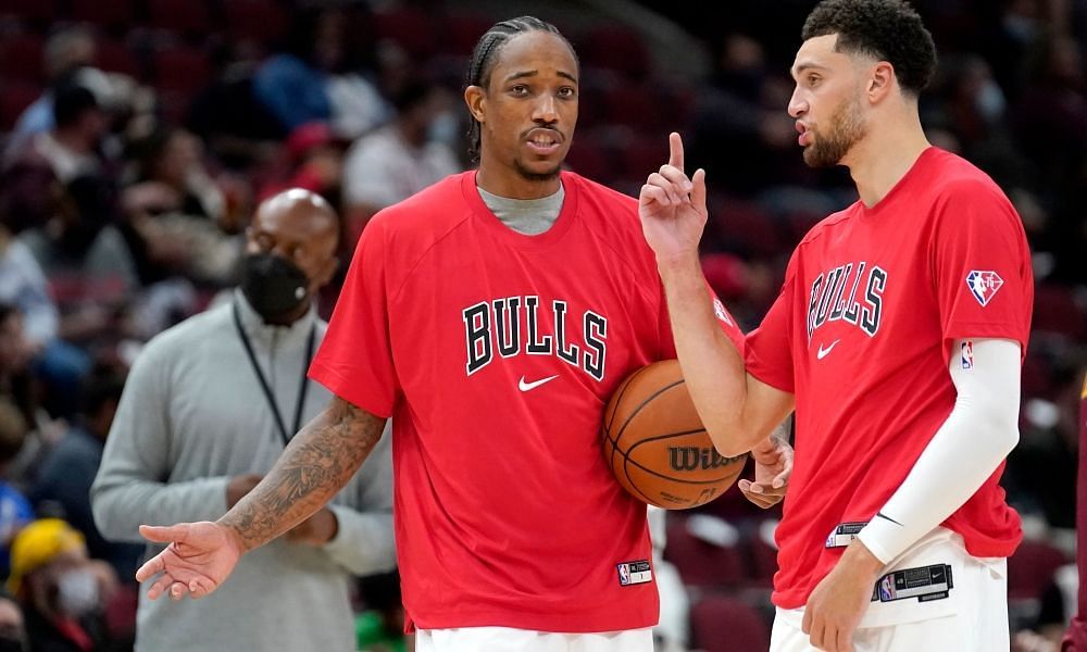 DeMar DeRozan and Zach LaVine of the Chicago Bulls [Source: USA Today]