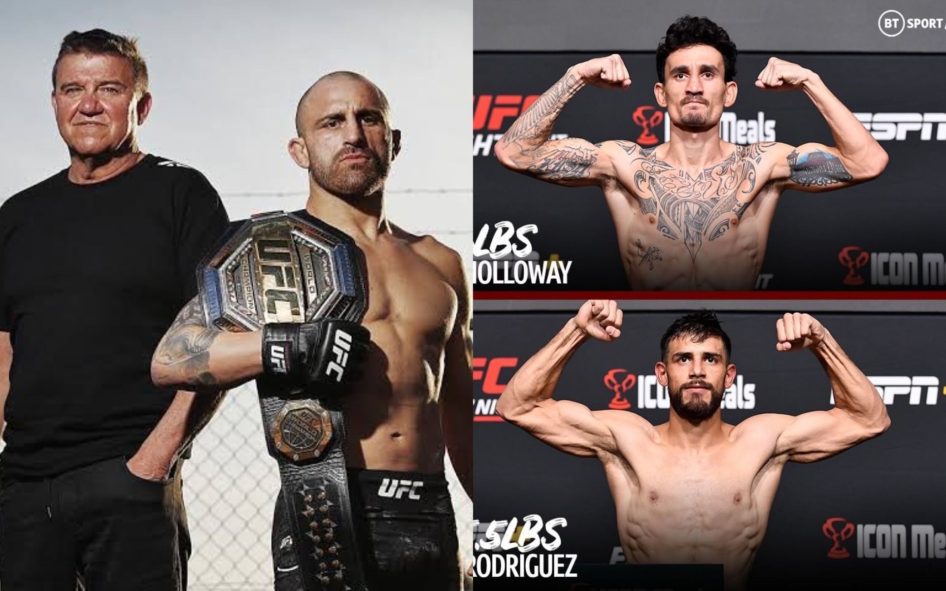 Alexander Volkanovski on Max Holloway vs. Yair Rodriguez Alexander Volkanovski on Max Holloway vs. Yair Rodriguez