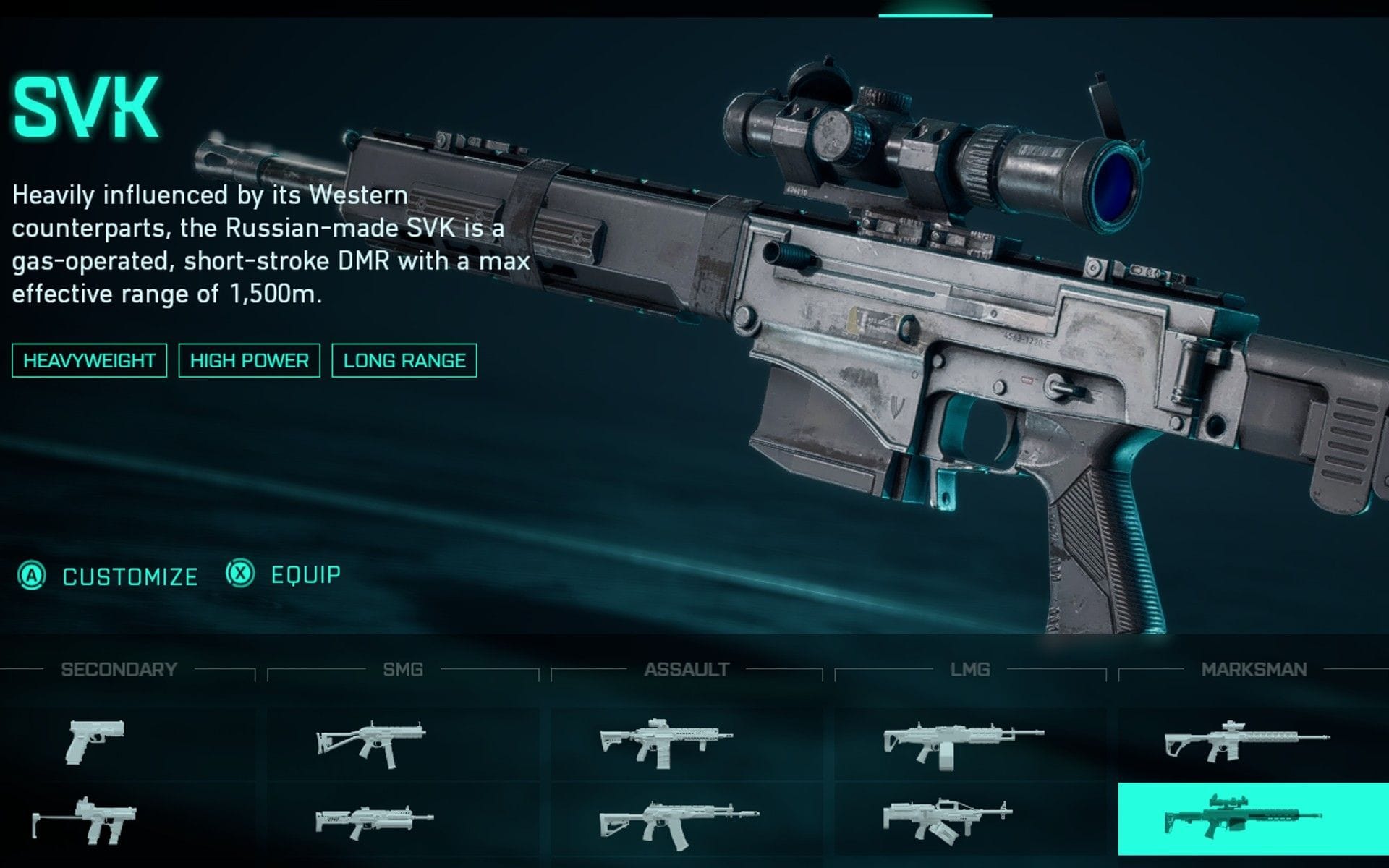 Best Marksman Rifle Battlefield 2042