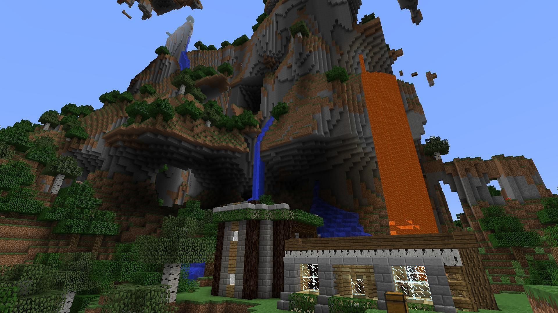 How to create amplified world in Minecraft