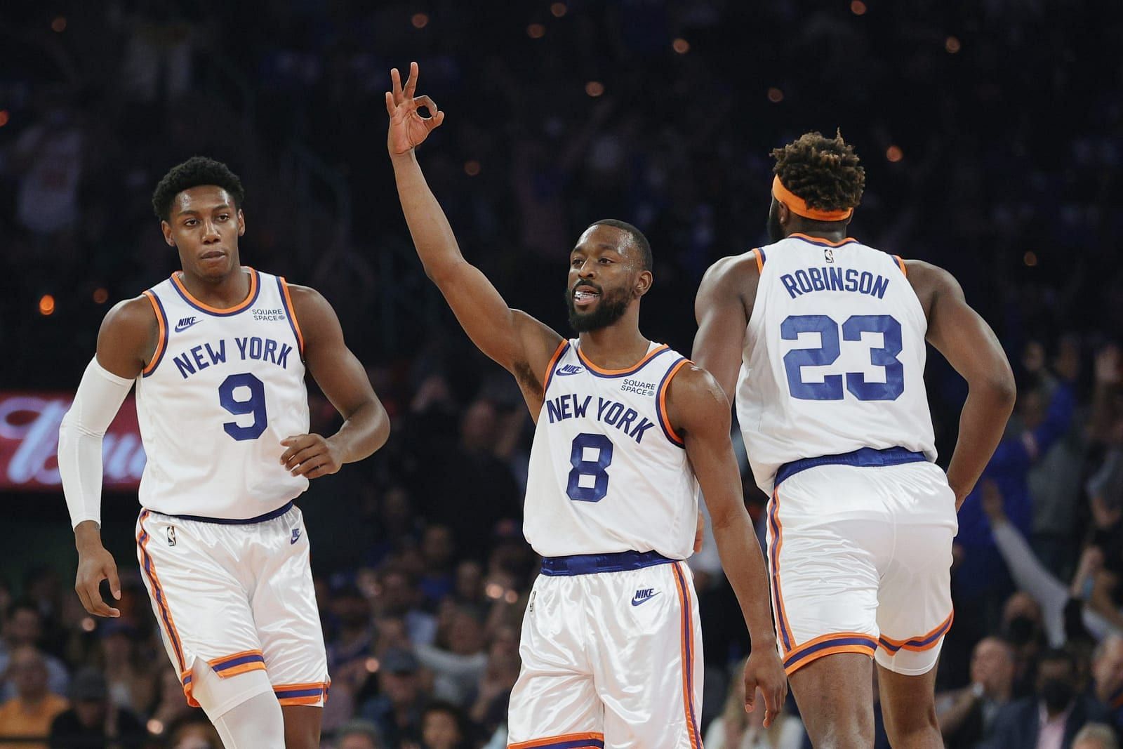 The New York Knicks&#039; defense has to catch up with the offense to make them legit title contenders [ Photo: Daily Knicks]