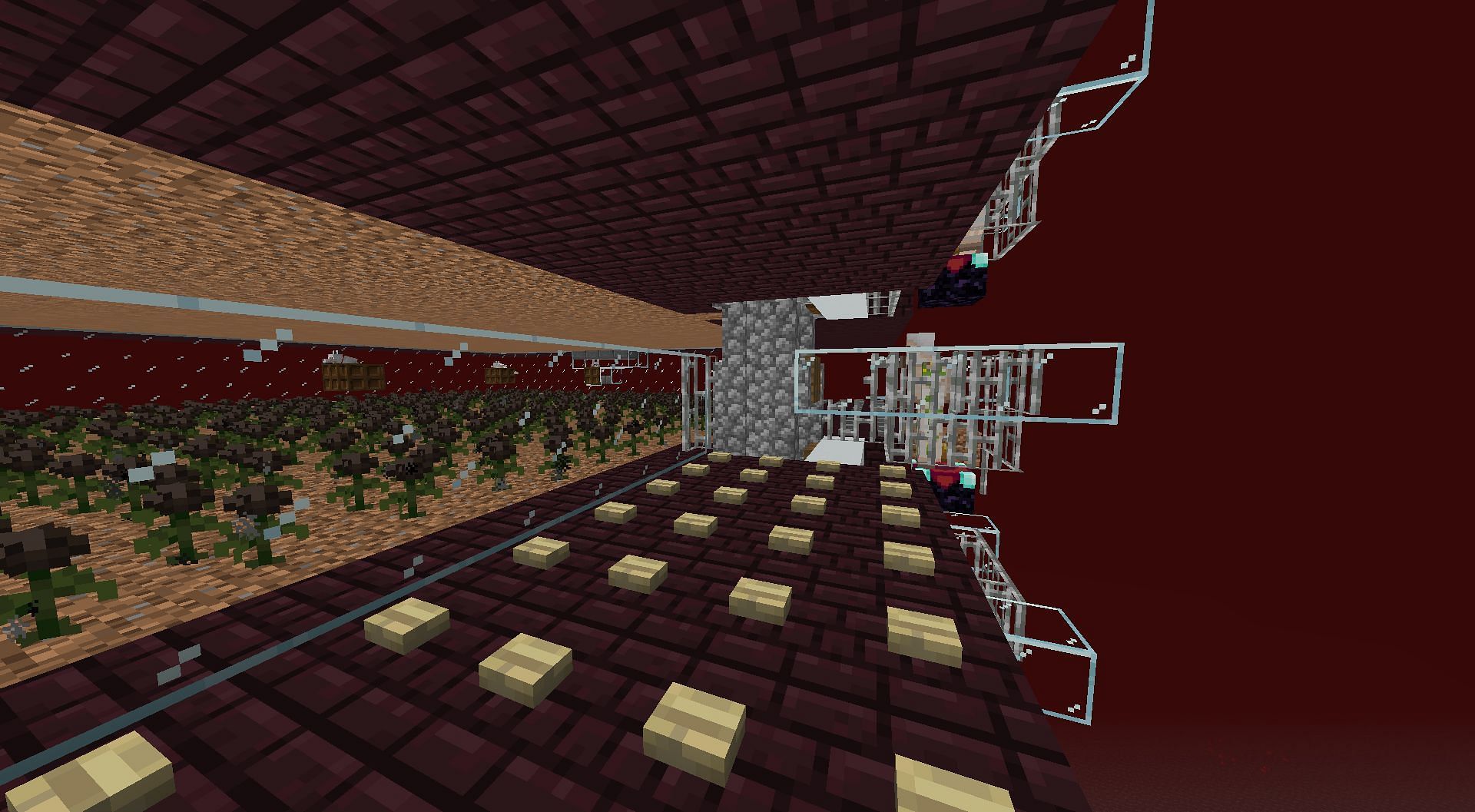 A wither skeleton farm (Image via Minecraft)