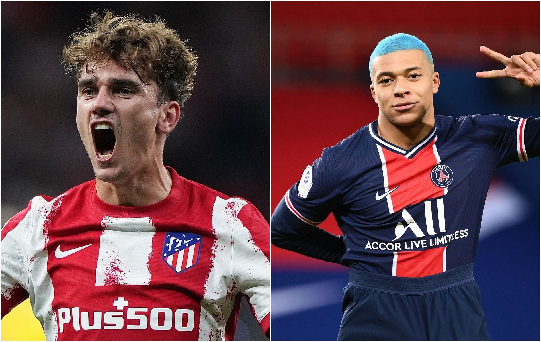 Griezmann and Mbappe are great alternatives to Cristiano Ronaldo in FIFA 22 (Image via Sportskeeda)