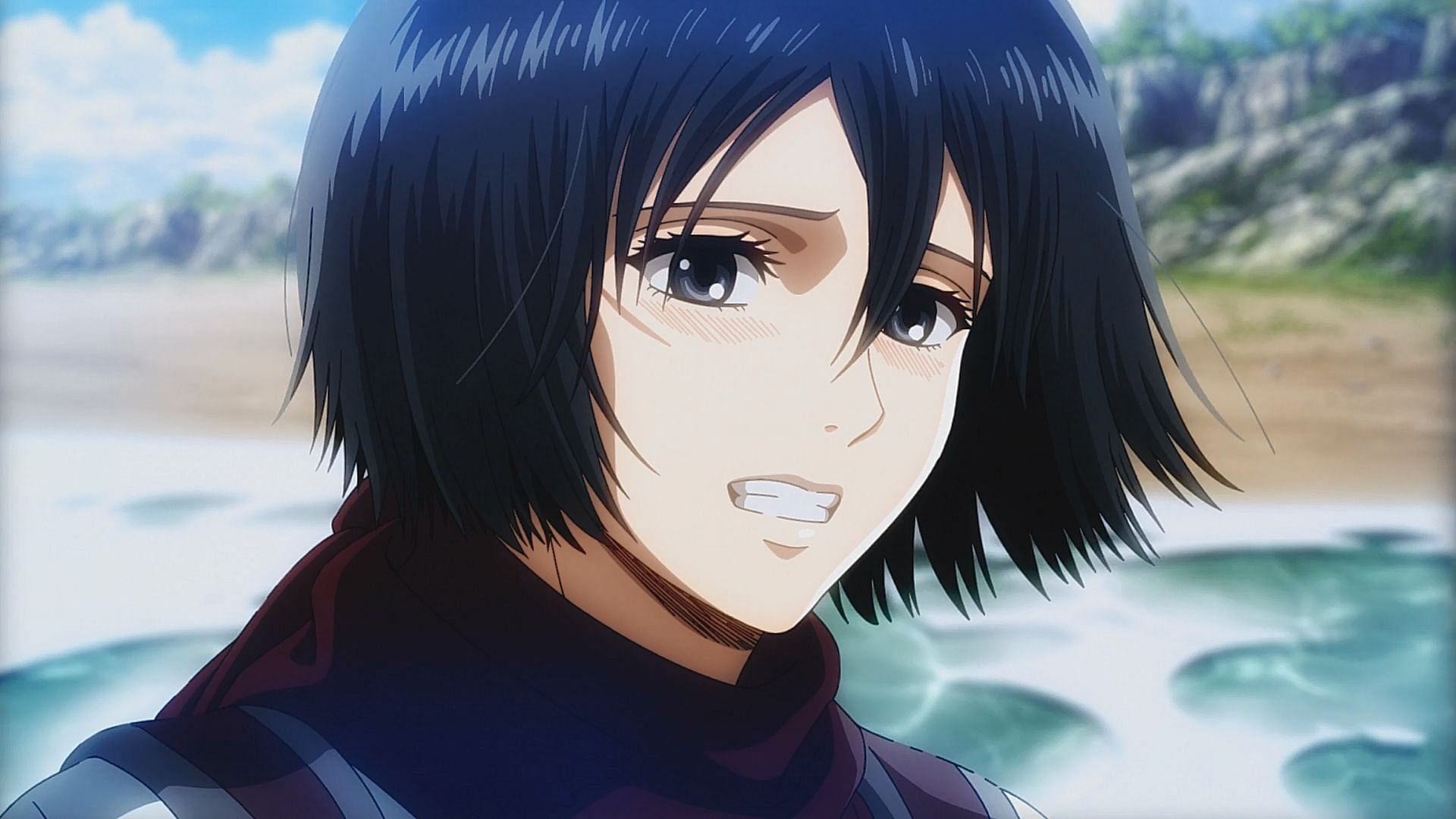 Who will end up with Mikasa in Attack on Titan? (Image via MAPPA)