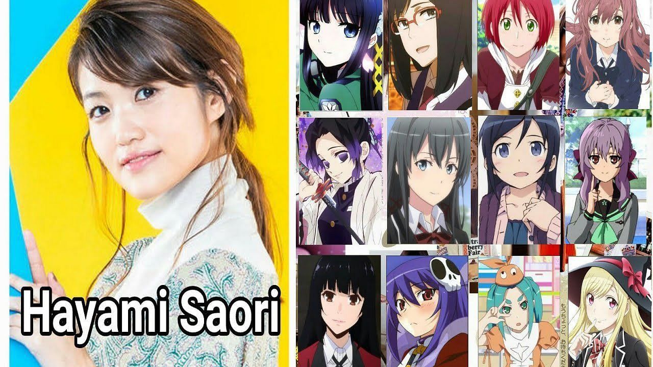 Hayami Saori Voice roles (credit : Funimation)