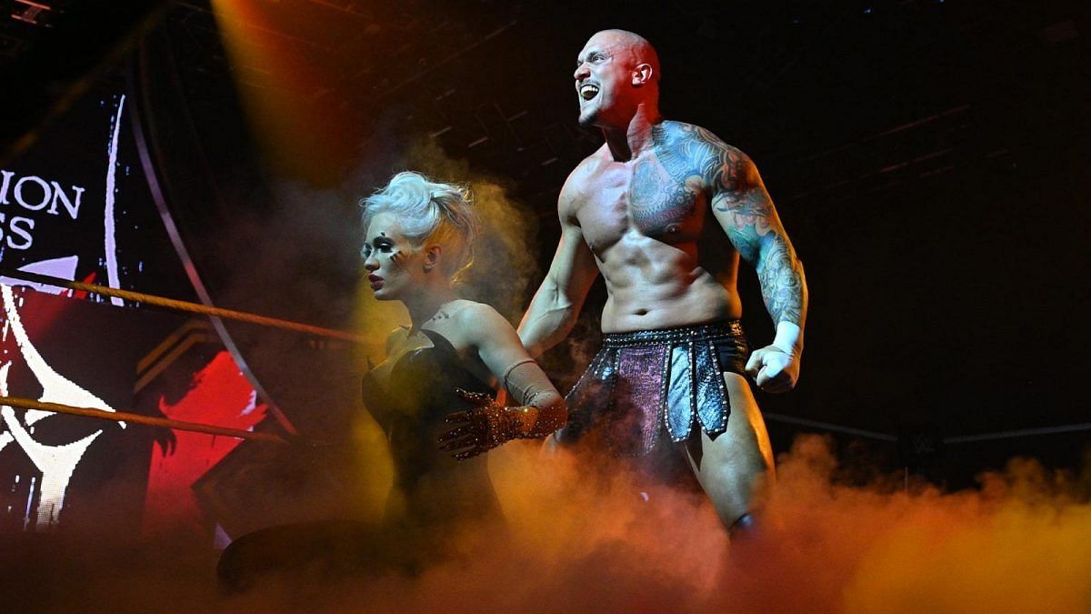 Karrion Kross and Scarlett Bordeaux were released by WWE on Thursday!