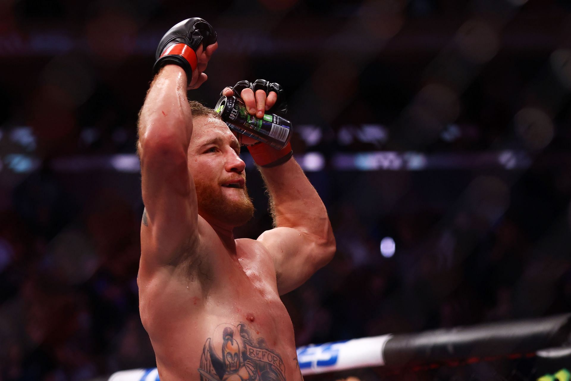 Justin Gaethje was victorious at UFC 268