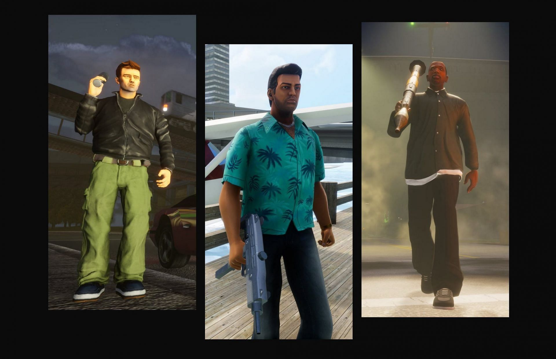 The GTA Trilogy doesn&#039;t deviate much compared to the original games (Image via Rockstar Games)