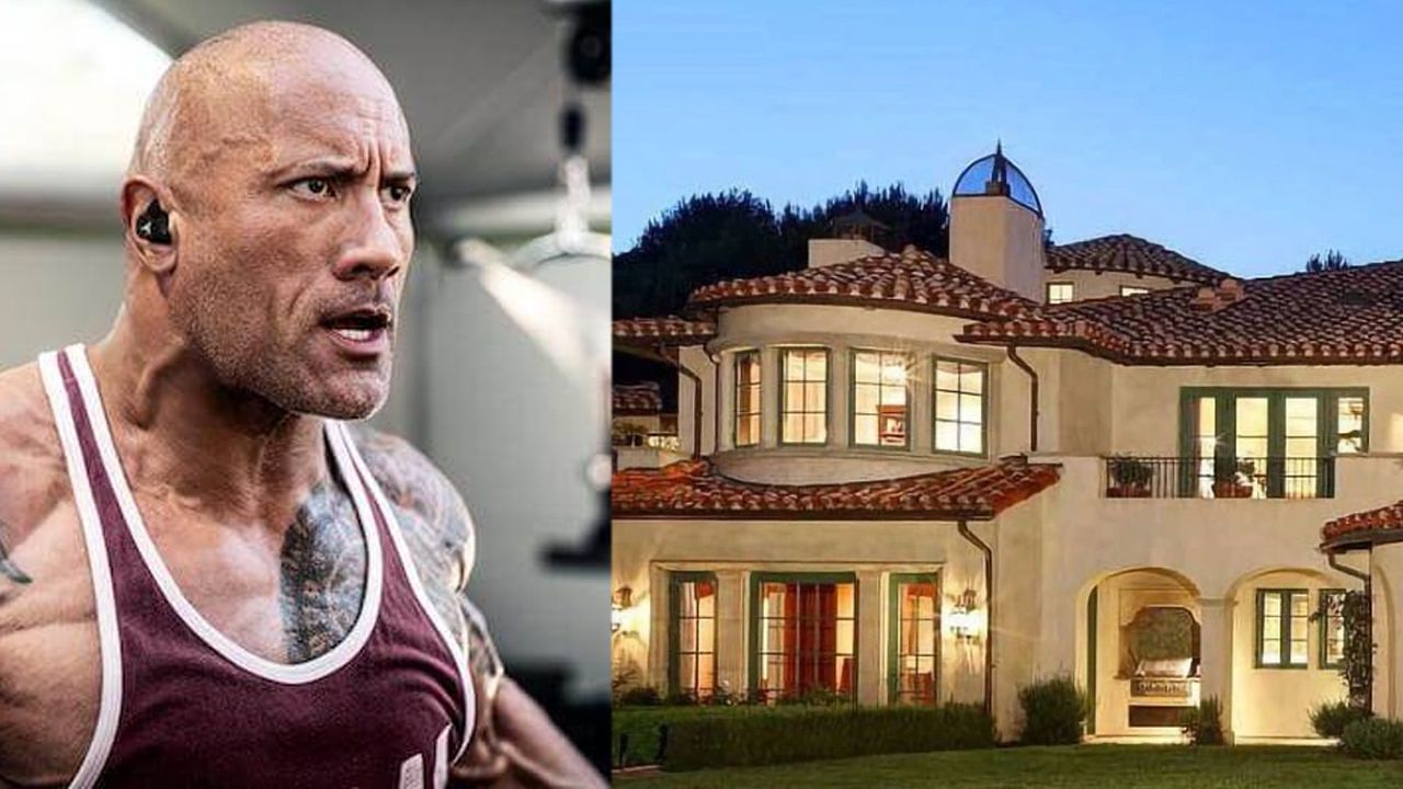 How much is Dwayne Johnson's house worth?