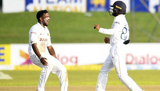 श्रीलंका ने बेहतरीन गेंदबाजी का प्रदर्शन किया है 