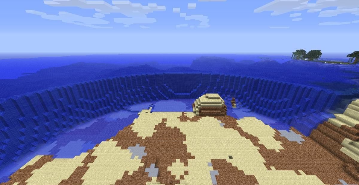 What is the easiest way to drain oceans in Minecraft?