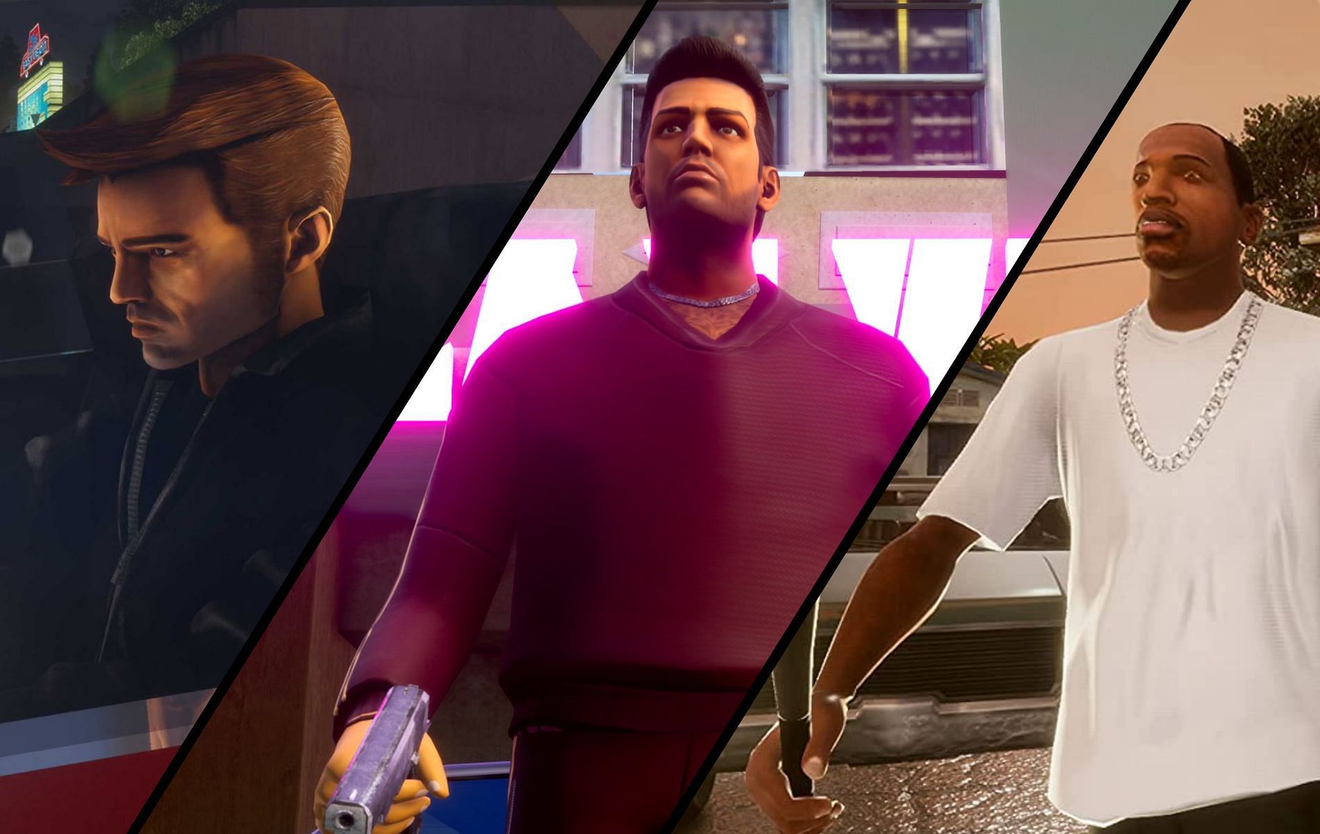 These three iconic games can be played in any order to be honest (Image via Rockstar Games)