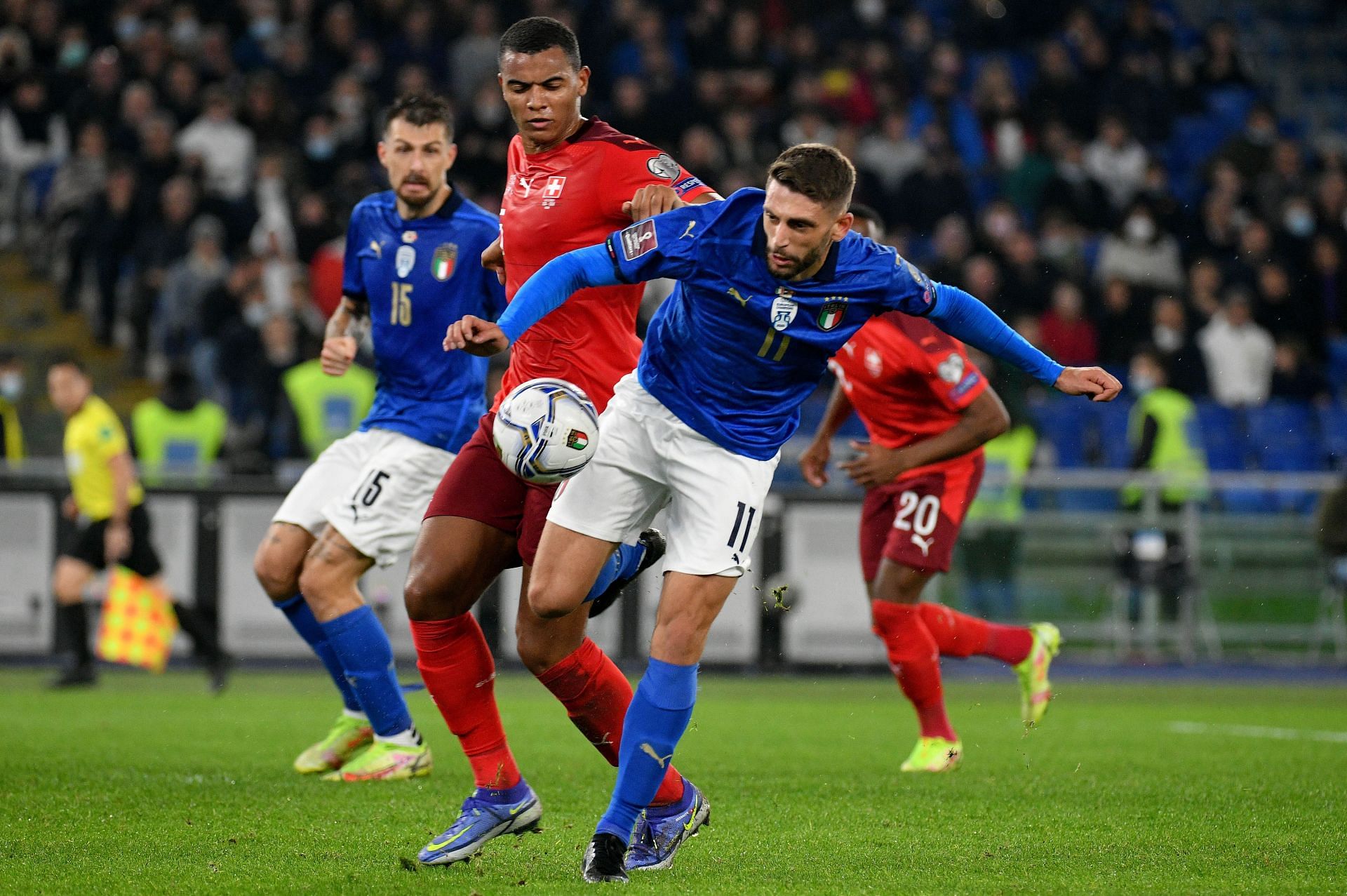 Italy vs Switzerland - 2022 FIFA World Cup Qualifier