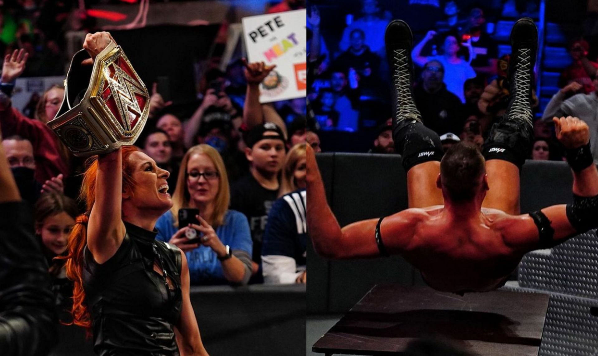 WWE Raw की शुरुआत में देखने को मिला बहुत ही बड़ा चैंपियनशिप मैच