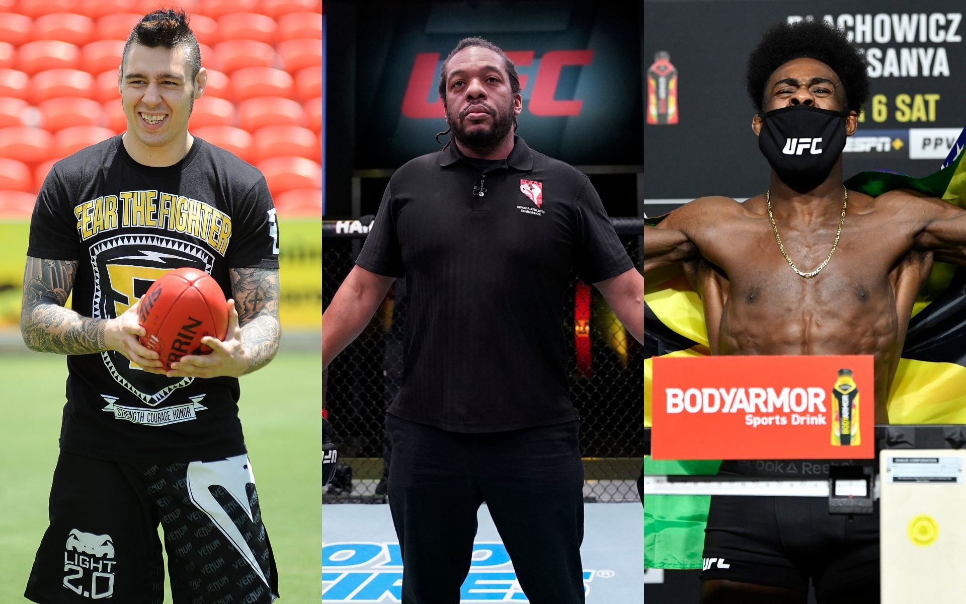 UFC Fight Night 197 Dan Hardy and Aljamain Sterling call out Herb Dean