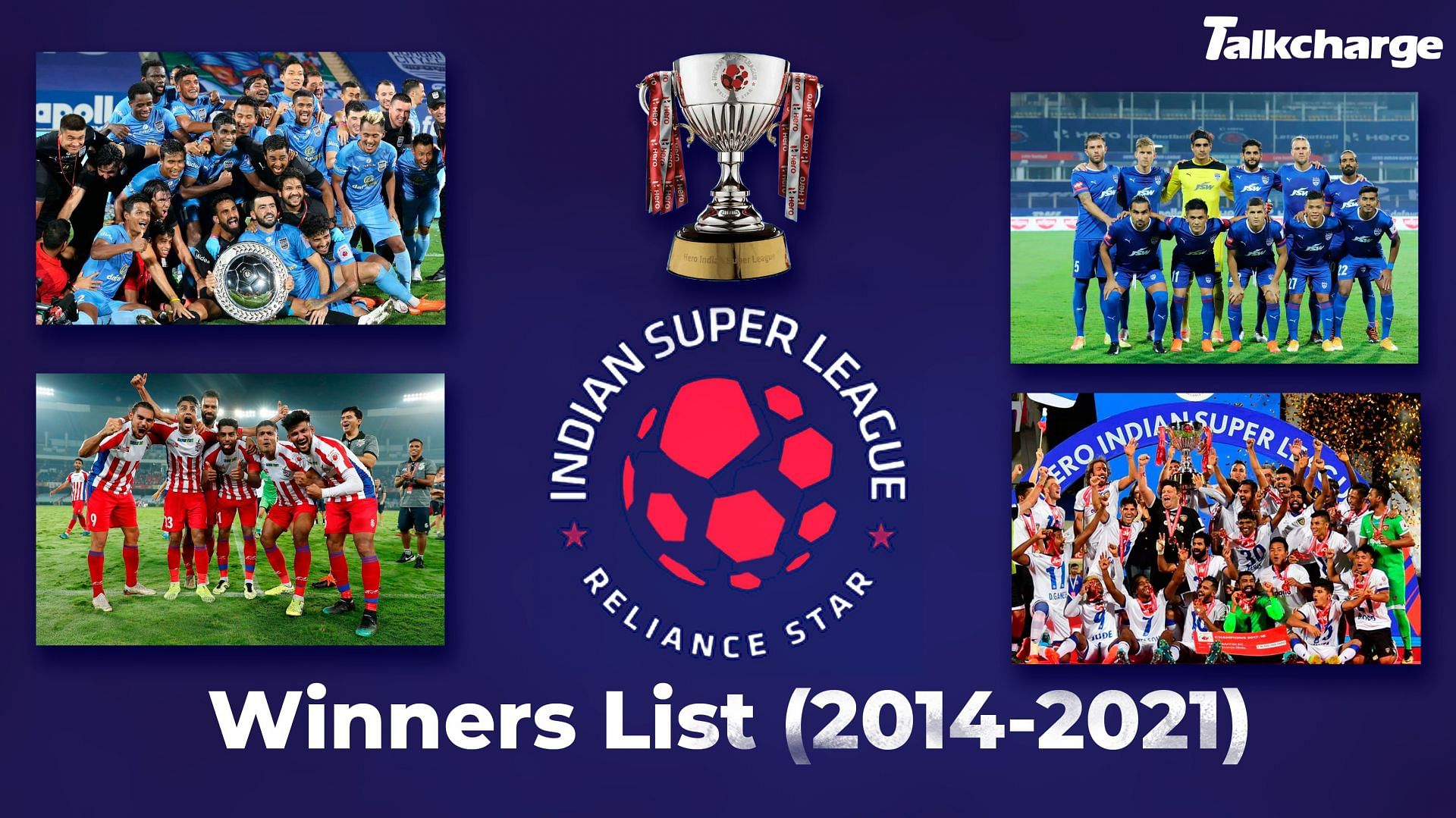 ISL Winners List
