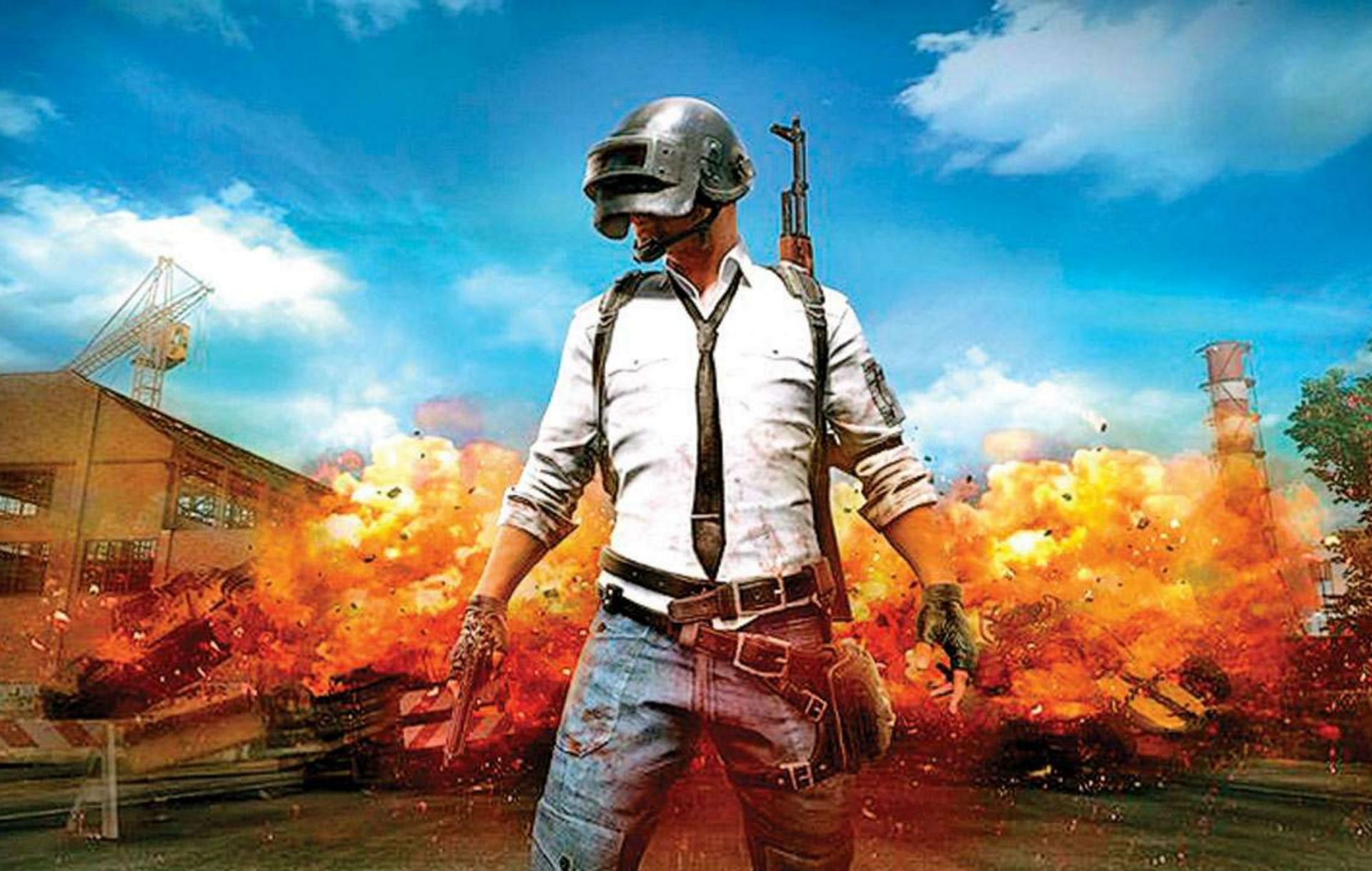 A promotional image for PUBG. (Image via PlayerUnknown)