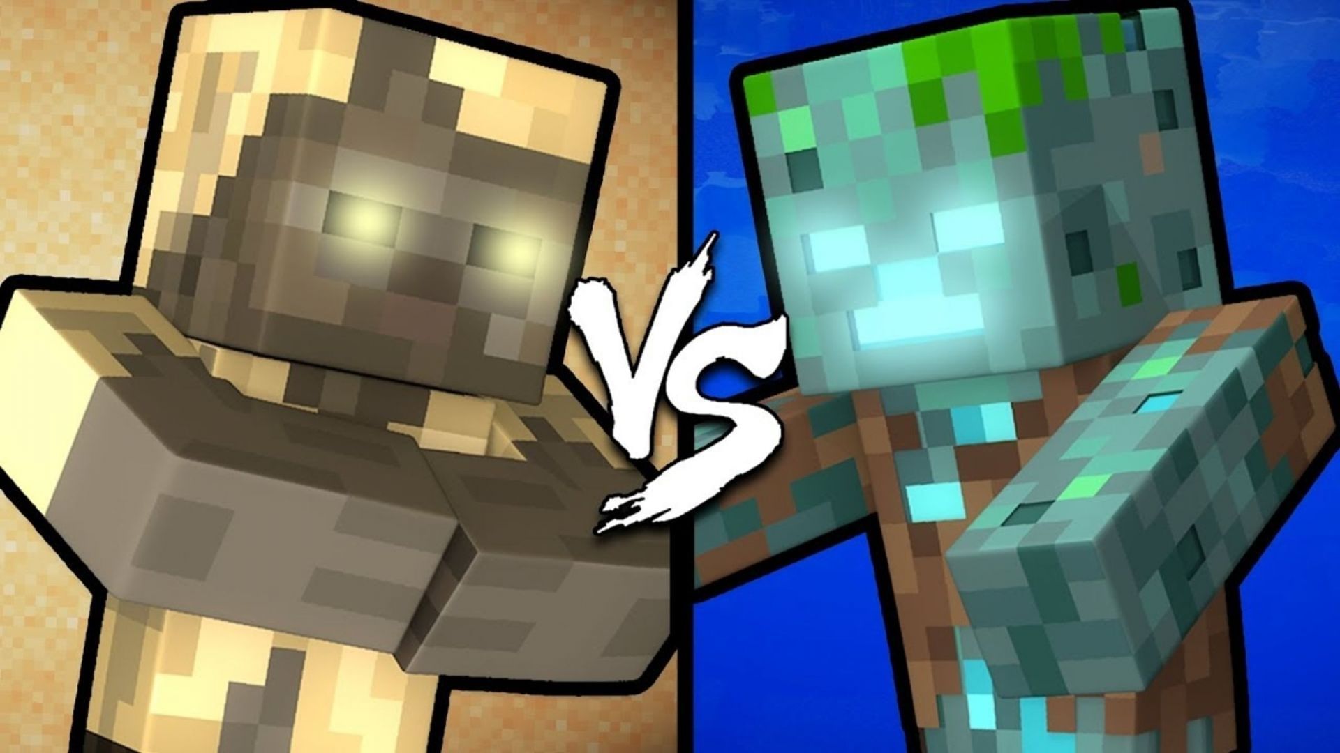 Drowned vs husks in Minecraft How different are the two mobs?