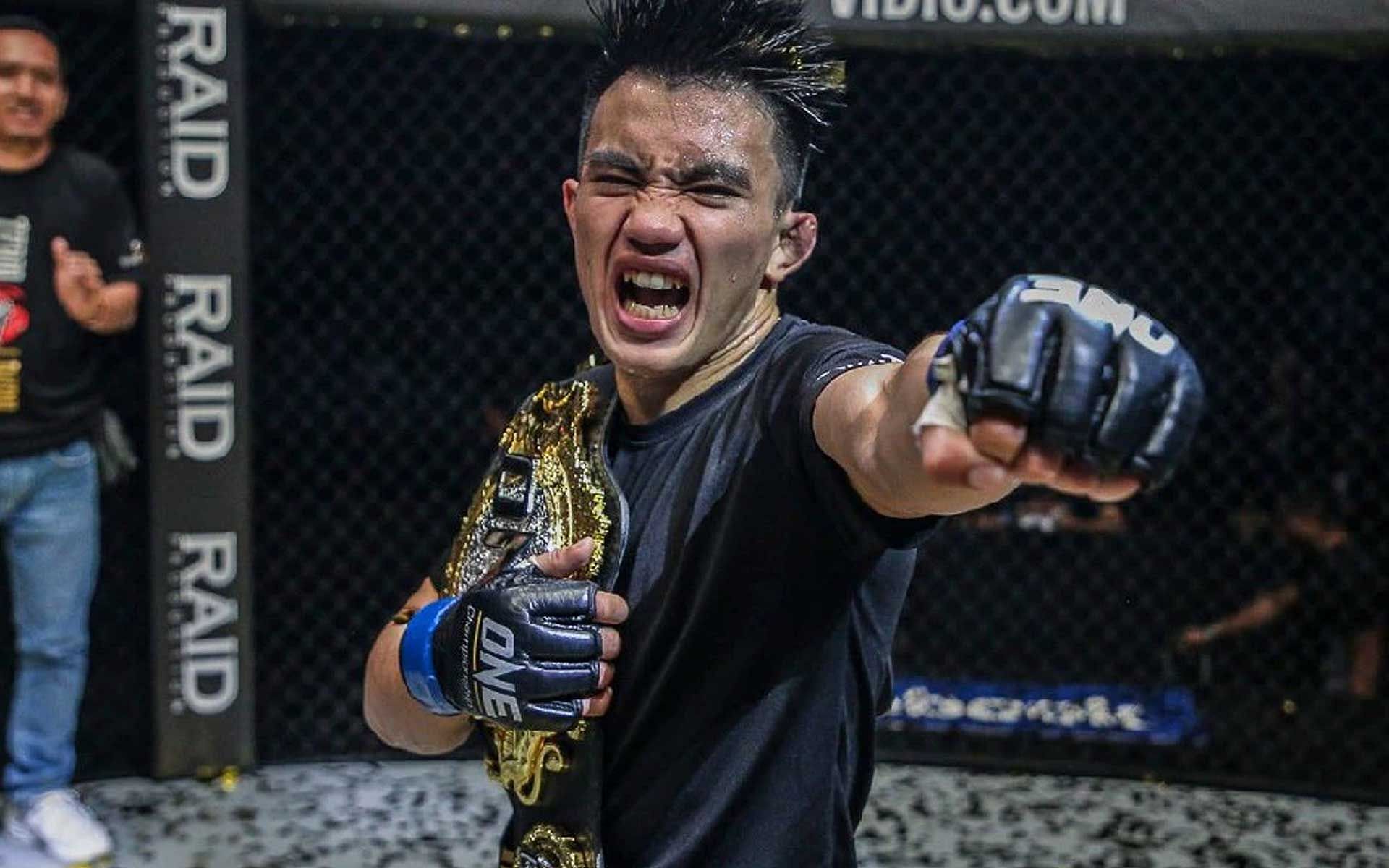 Reigning ONE strawweight world champion Joshua &#039;The Passion&#039; Pacio [Photo courtesy of ONE Championship]
