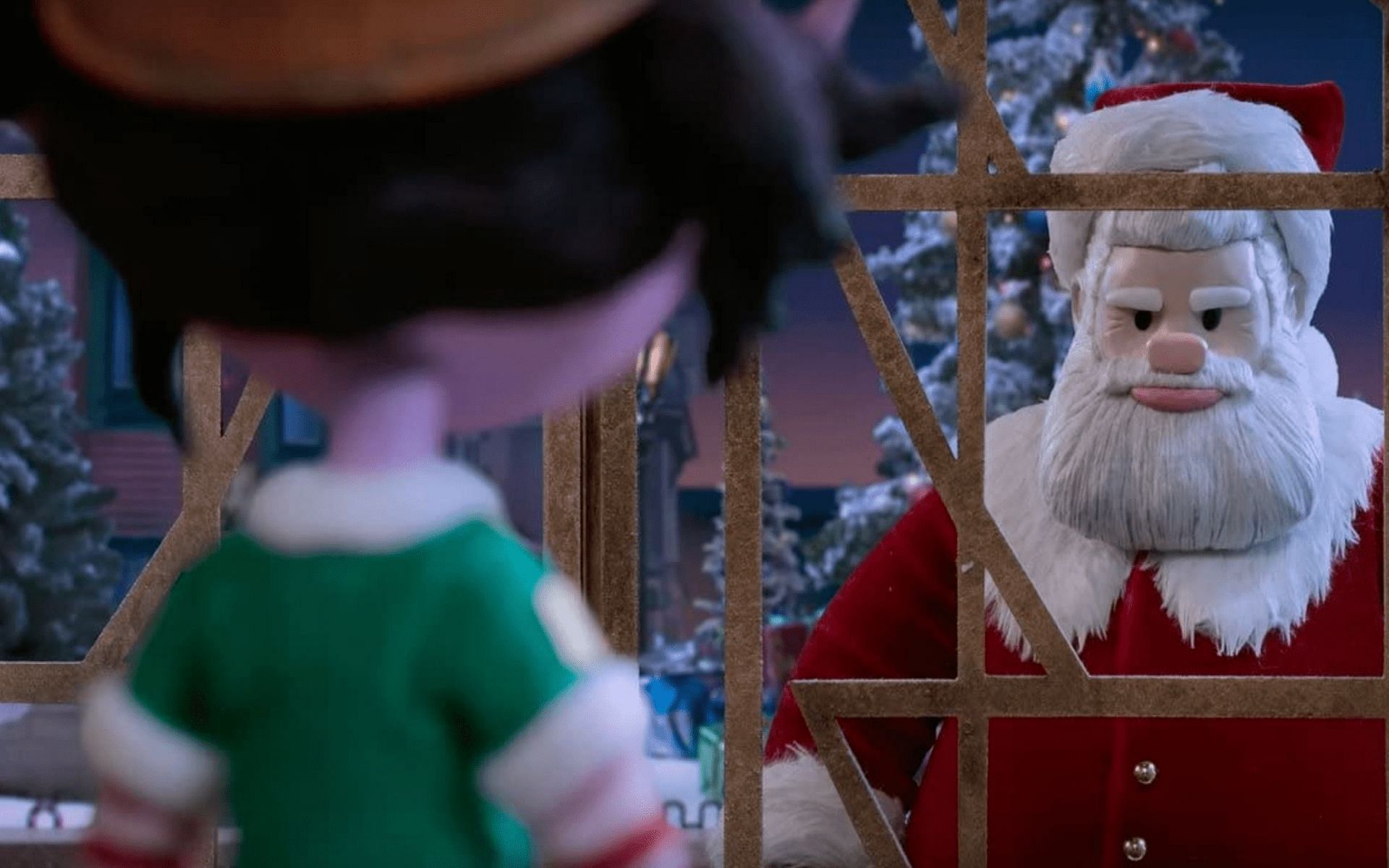 Still from HBO Max&#039;s Santa Inc. - Santa Claus and Candy Smalls (Image via IMDb)