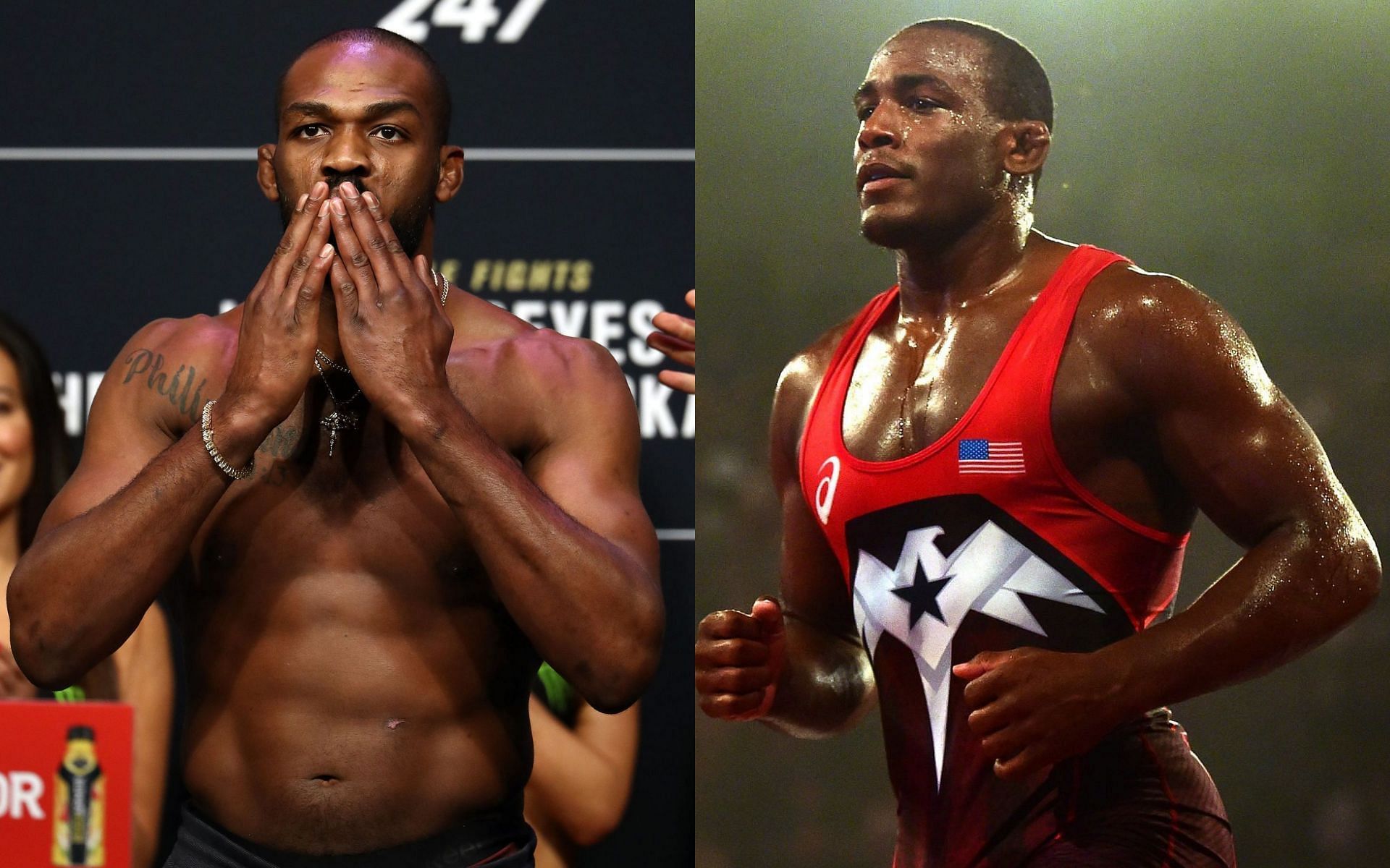 Ufc News Watch Jon Jones Humbled On The Mat By Olympic Wrestling Gold Medalist Jden Cox