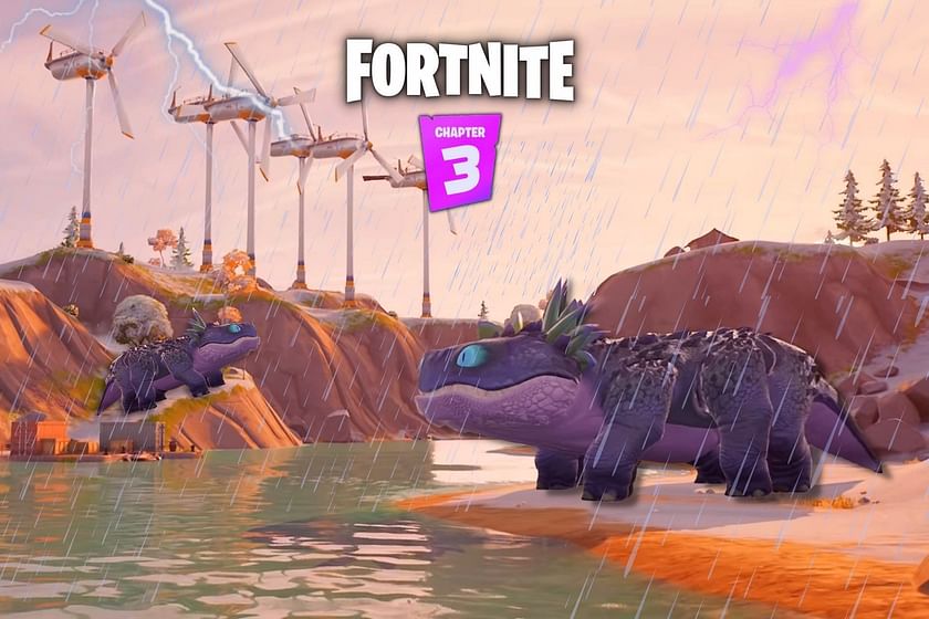 Where are the dinosaurs in Fortnite Chapter 3 Season 1?